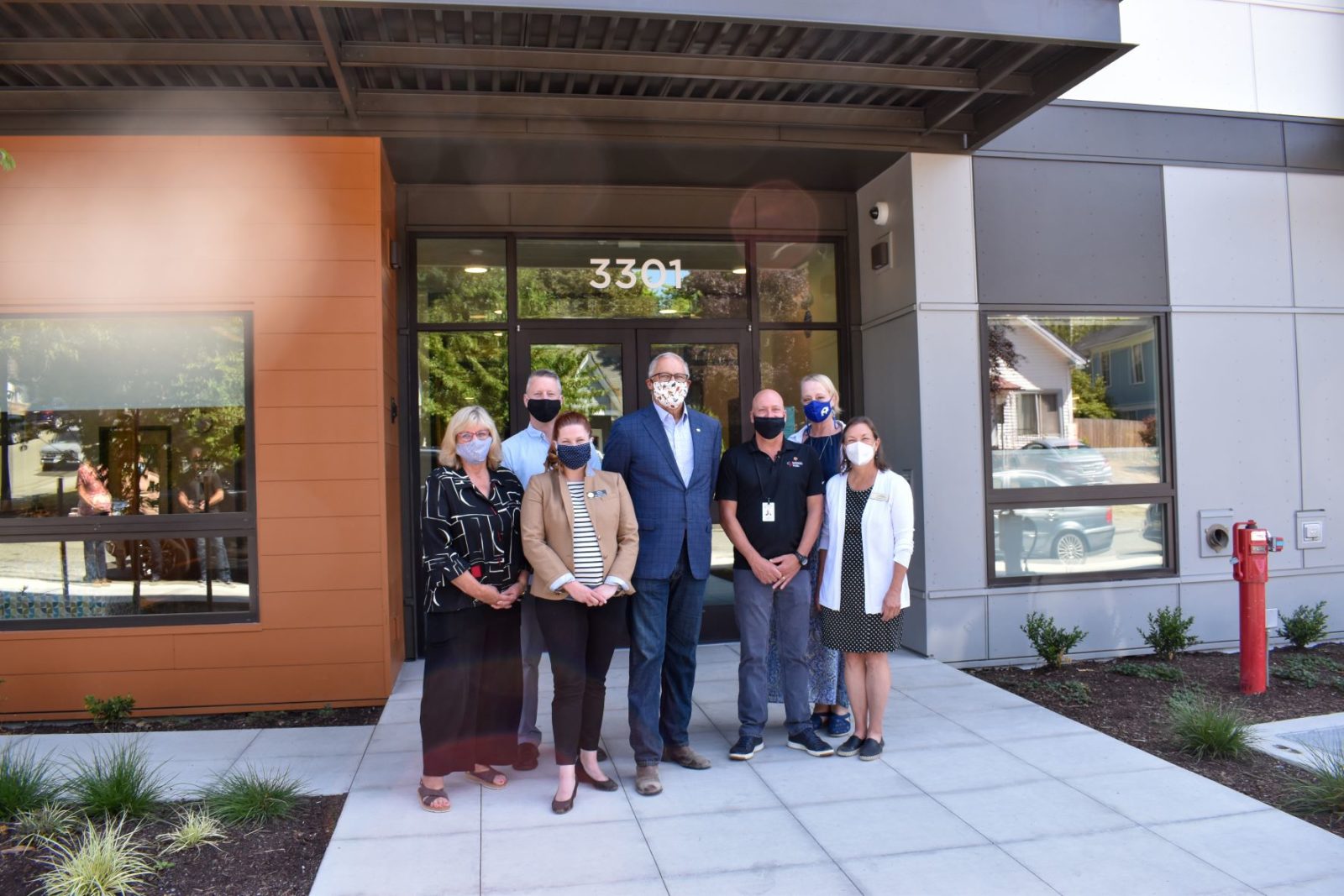 Governor Jay Inslee Visits New Supportive Housing Building | Compass Health